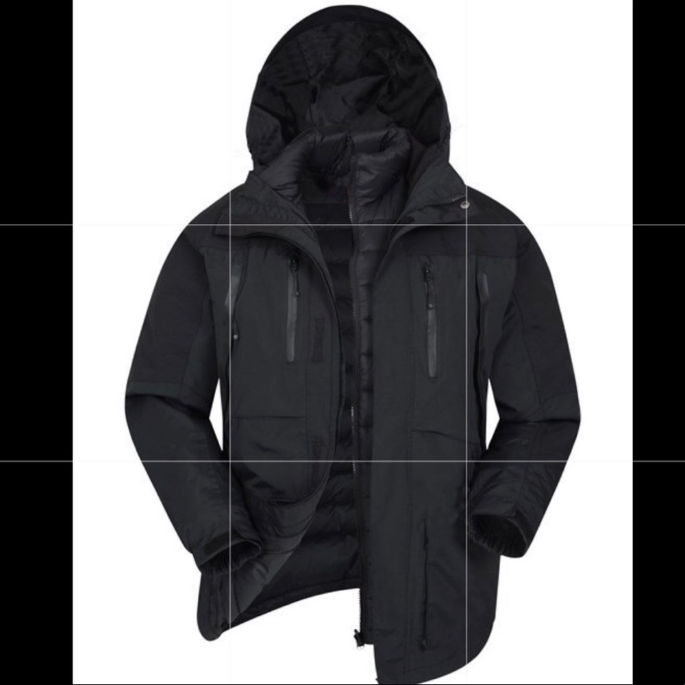 CB Sports Men’s 3 in 1 Waterproof Jacket